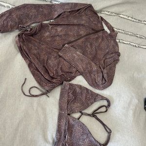 Carve design Bikini top and rash guard